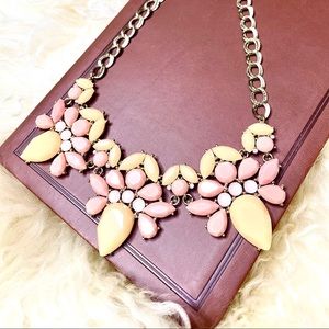 Pretty in Pink Statement Necklace